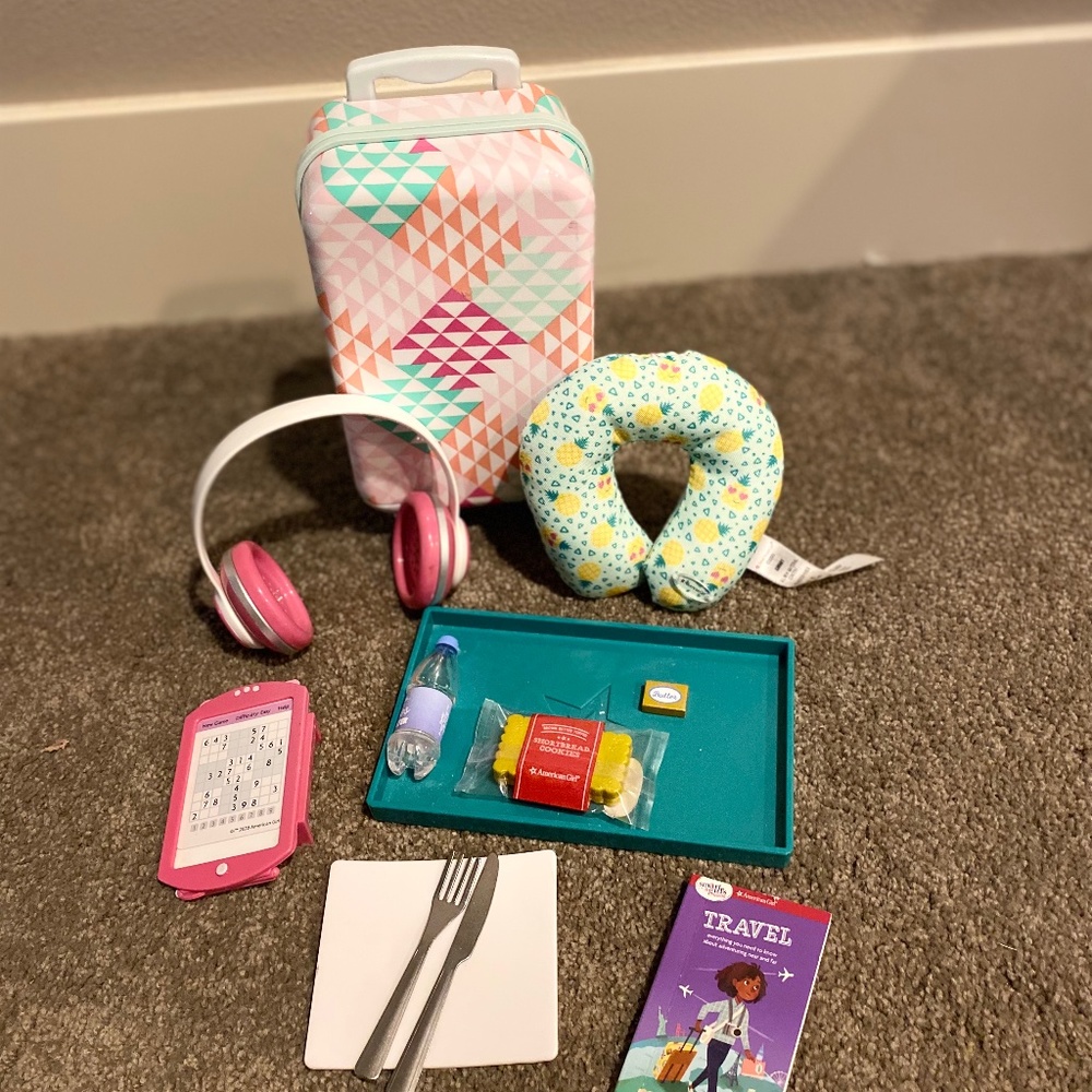 American Girl Travel set